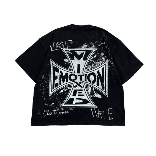 Black “Chaos” Tee