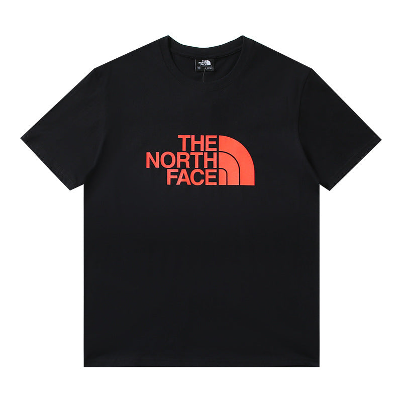 The North Face Classic Red Logo Black T-Shirt