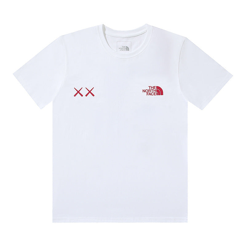 The North Face Mini Red Logo White T-Shirt