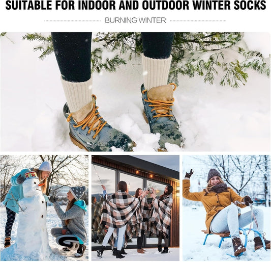 π§¦5 Pairs Women's Solid Mid-calf Socksπ