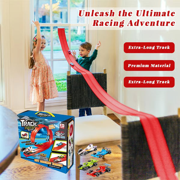 ๐๐ 2025 Christmas Surprise Gift: DIY Hot Wheels Racetrack Racing Toy ๐โจ