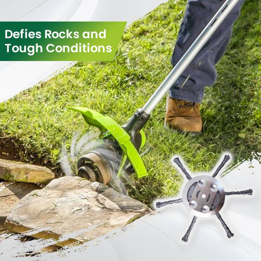 🔥50% OFF!🔥🔥Thread trimmer replacement head,Steel wire grass cutting head🌿