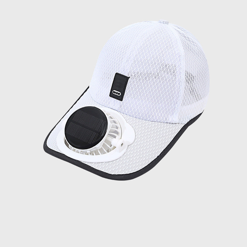 π 50% OFF NOW! π Breathable Baseball Cap with Solar Fan β Dual Power, 360Β° Adjustable Fan & UPF50+ Protection π§’