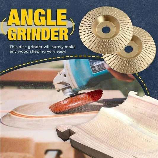 🥳2026 HOT SALE🥳💞50K+ SOLD!⚙️🪚 BUY 5 GET 5 FREE! Premium Wood Carving Disc – Super sharp, fast cutting. Fits standard grinder, removes wood easily. A workshop hero! 🔥✨