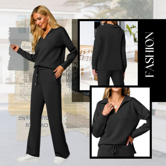 👚 49% OFF NOW! 🏃♀️ Women's Casual Sweatsuits Set - Soft & Breathable for Lounge or Sport, Relaxed Fit with Modern Style 🌸📦