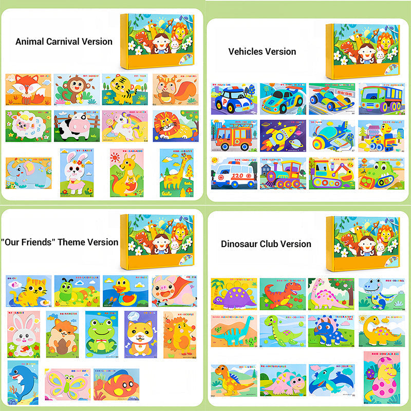 š„HOT SALE 50% OFF-Childrenās DIY 3D EVA Sticker Craft