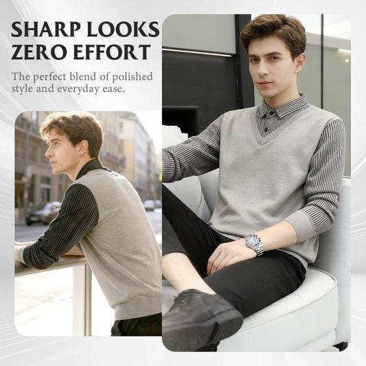 π LOOK SHARP IN SECONDS β Built-in Layered Design, Zero Effort Style