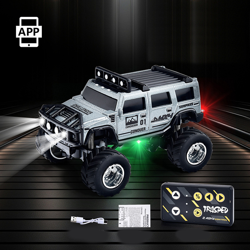 π 2025 HOT SALE 50% OFF! β¨ Mini RC Off-Road Truck with Lights