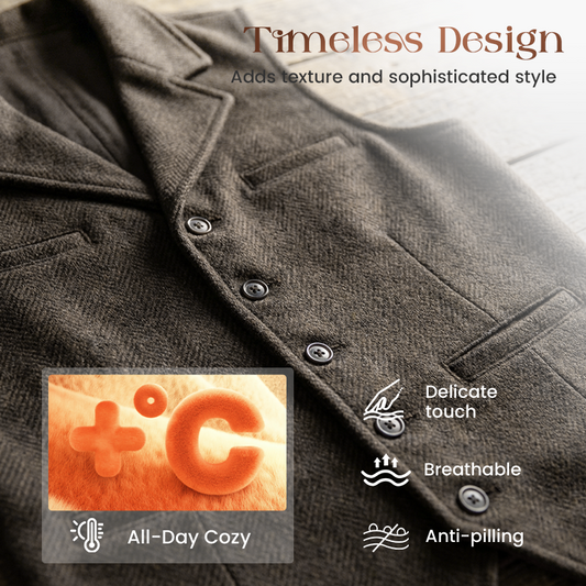 π 50% OFF! π₯ Men's Slim Fit Casual Vest ππ₯