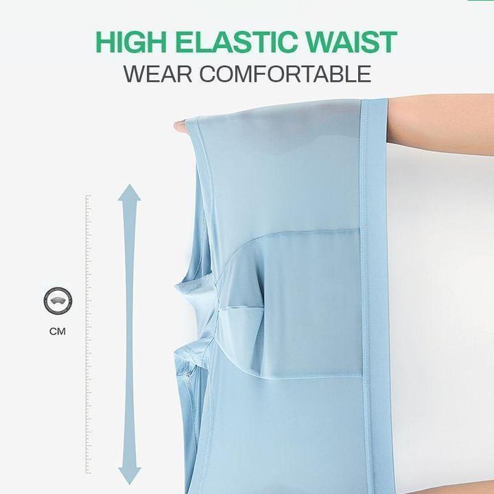 【Men's Underwear Sets】-Brife Shorts+Boxer Shorts I Breathable Comfortable 3D Ice Silk Underwear