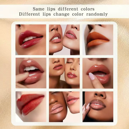 ⏰ Last Day Promotion!🎁- ✨Transferproof Color-Changing Lipstick💄CrystalClear Color Alchemy 💋 Auto-Tints on Contact!