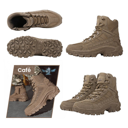 👢 Tactical Sports Boots - Waterproof & Non-Slip Grip, Reinforced Toe for Outdoor/Training/Military Use ⚡📦