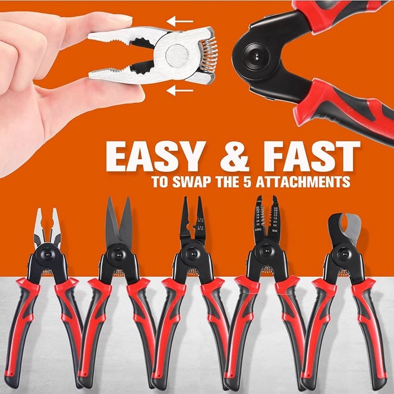 ⏳Time-Limited Special⏰5 in 1 All Purpose Versatile Heavy Duty Tool Kit