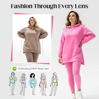Women's Stylish Hoodie & Pants Set