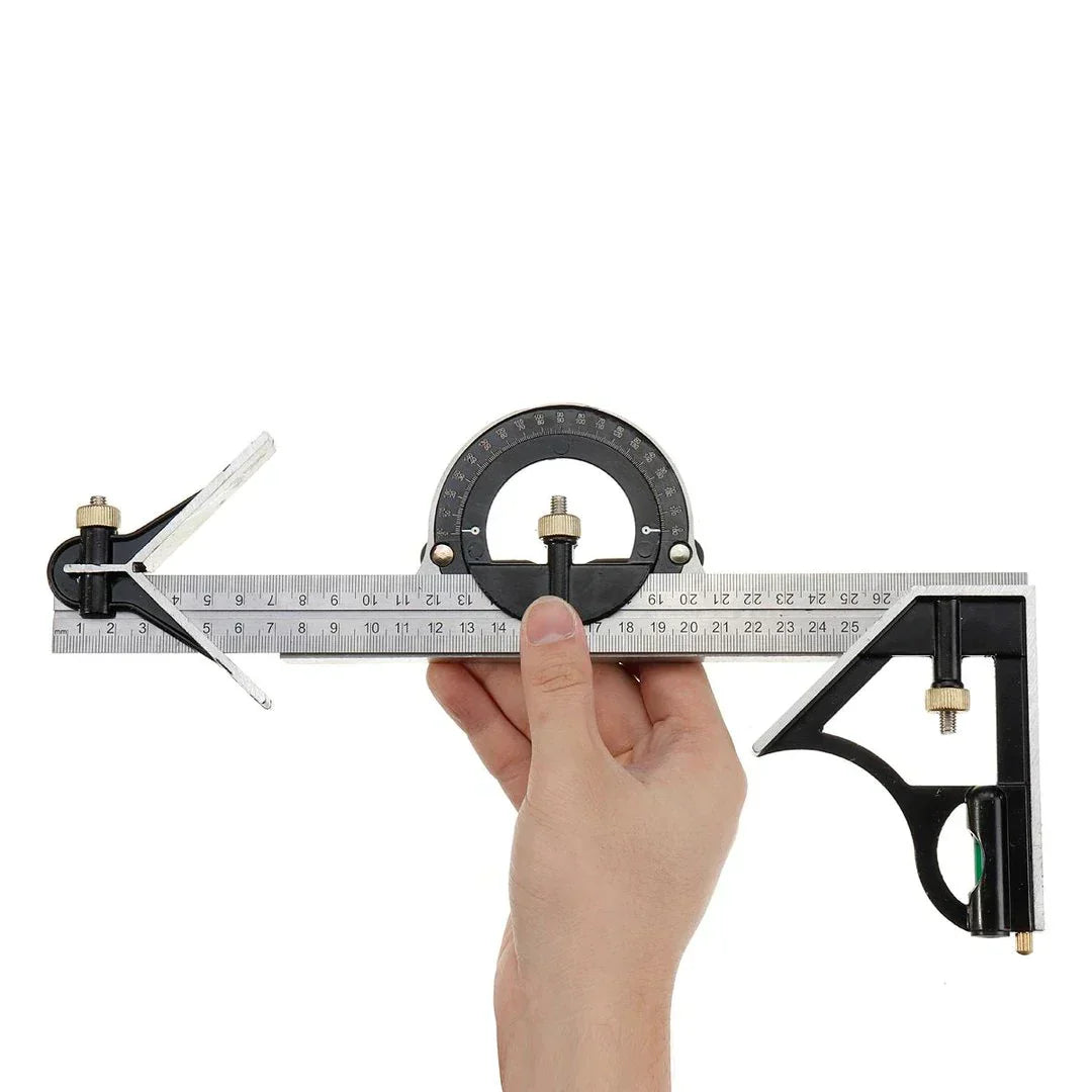 🔥Multifunctional Combination of Movable Angle Ruler Set📏