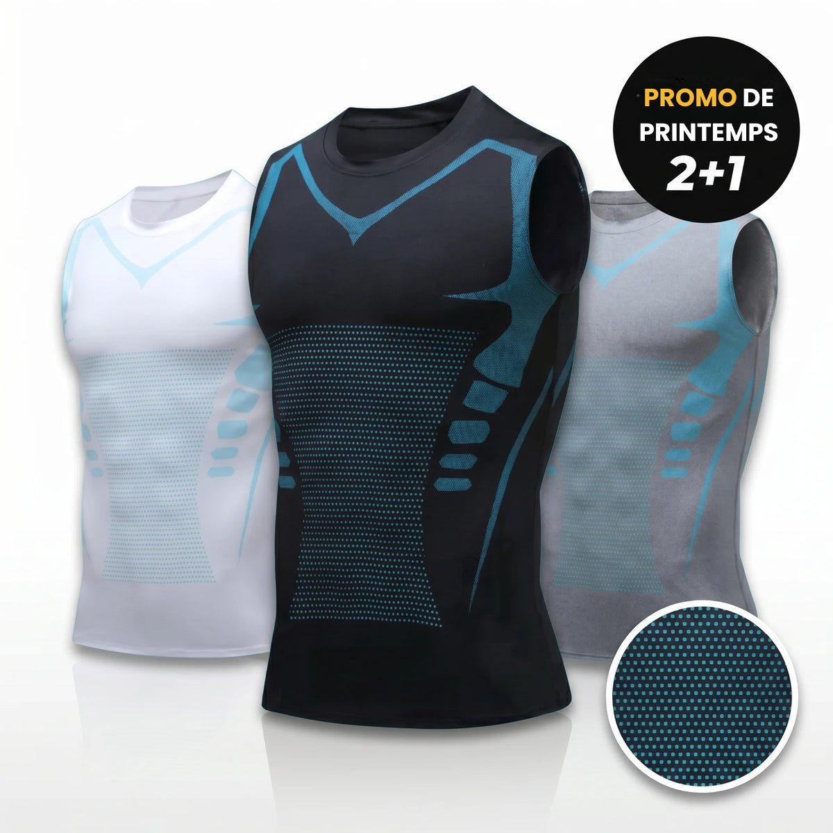📢📢50% OFF!!⏰ Ionic Shaping Vest – Compression, Cooling, Sleeveless, Body Contouring 💪