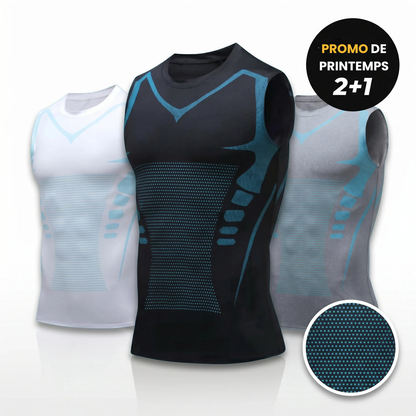 📢📢50% OFF!!⏰ Ionic Shaping Vest – Compression, Cooling, Sleeveless, Body Contouring 💪