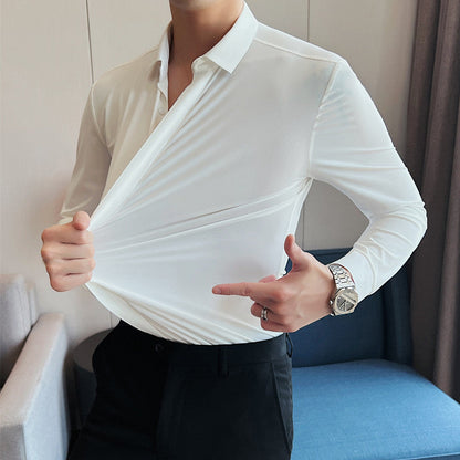 🔥Hot Sale🔥Men's Wrinkle-Free Button-Down Shirt