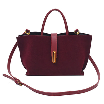 🌸Sale For 50% OFF🌸💎Women's Elegant Solid Color French Style Handbag