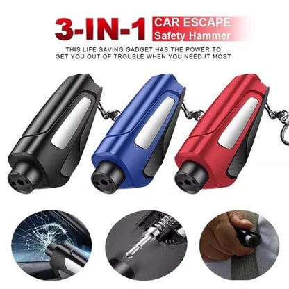 🔥2-in-1 Emergency Window Breaker & Seatbelt Cutter