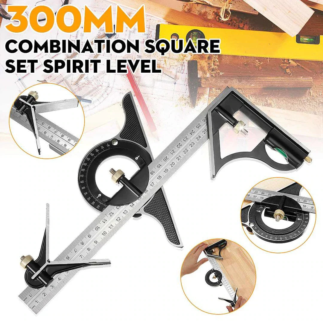 🔥Multifunctional Combination of Movable Angle Ruler Set📏