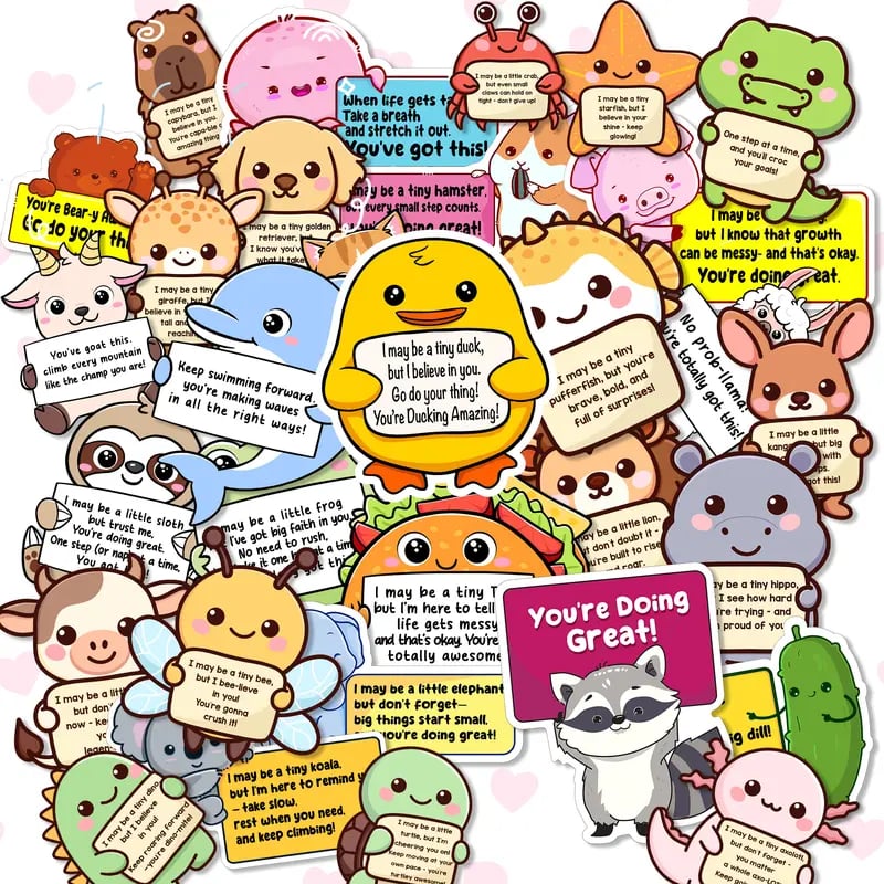 💥LAST DAY SALE 50% OFF-Positive Emotional Support Buddies Stickers