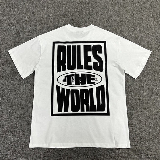 Graphic Print Oversized T-Shirt Streetwear Casual Short Sleeve Tee