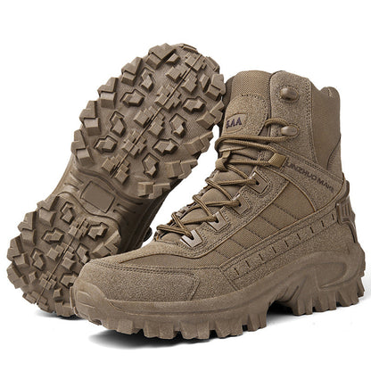 👢 Tactical Sports Boots - Waterproof & Non-Slip Grip, Reinforced Toe for Outdoor/Training/Military Use ⚡📦