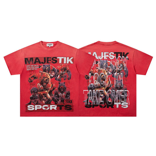 MAJESTIK Sports Take Over Graphic T-Shirt
