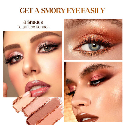 🎄50K+ SOLD! 🎁✨8 Colors Glitter Eyeshadow Stick Waterproof & Long-Wearing & Multi-Use