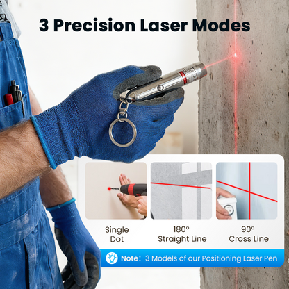 Portable Multi-Pattern Laser Positioning Pen