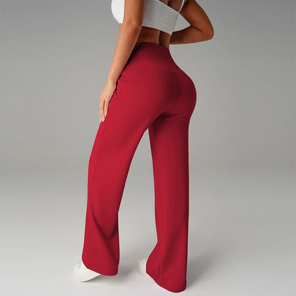 💗LAST DAY SALE 50% OFF⚡50K+ SOLD💕Women's Plain Loose Straight Leg Pants