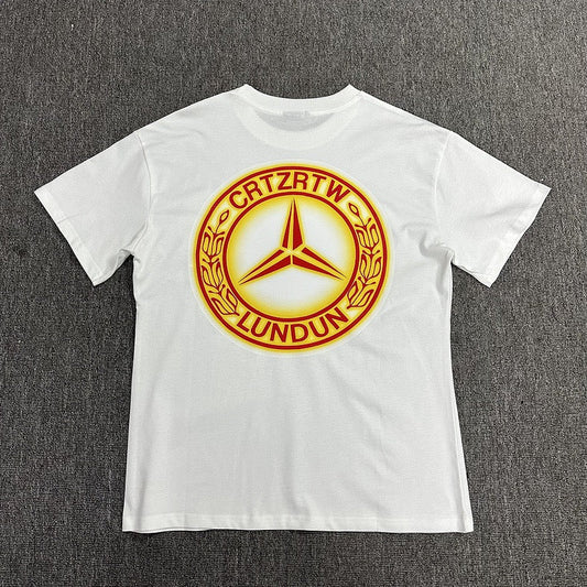 Vintage Graphic Print Casual T-Shirt Unisex Streetwear Short Sleeve Tee