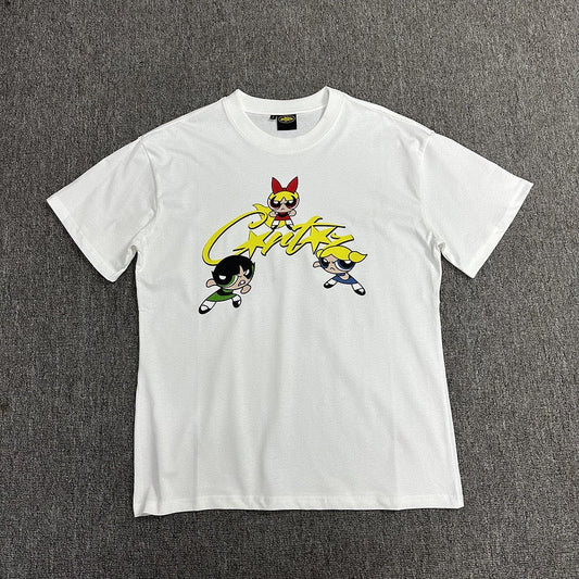 Cartoon Graphic Print Casual Short Sleeve T-Shirt