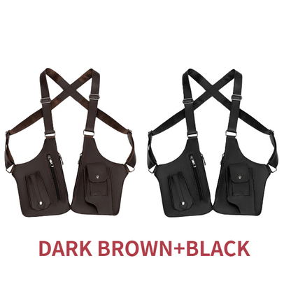 ⏳Limited-time 50% off⏰Double Shoulder Strap Multi-Pocket Outdoor Anti-Theft Tactical Bag💼