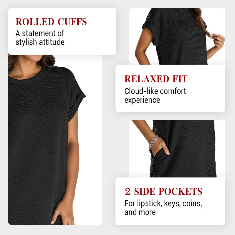 💃 Last Day Promotion-50% OFF 💞Women's Relaxed Pocket Dress