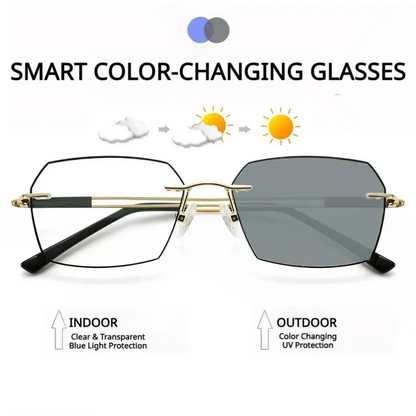 🥳2026 HOT SALE🥳💞50K+ SOLD!🔥Ultra-lightweight Geometric Shape Reading Glasses