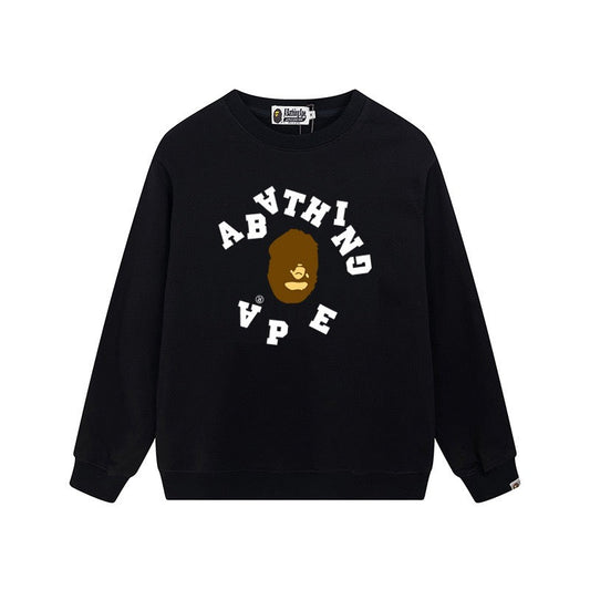 BAPE College Ape Head Logo Crewneck Sweatshirt
