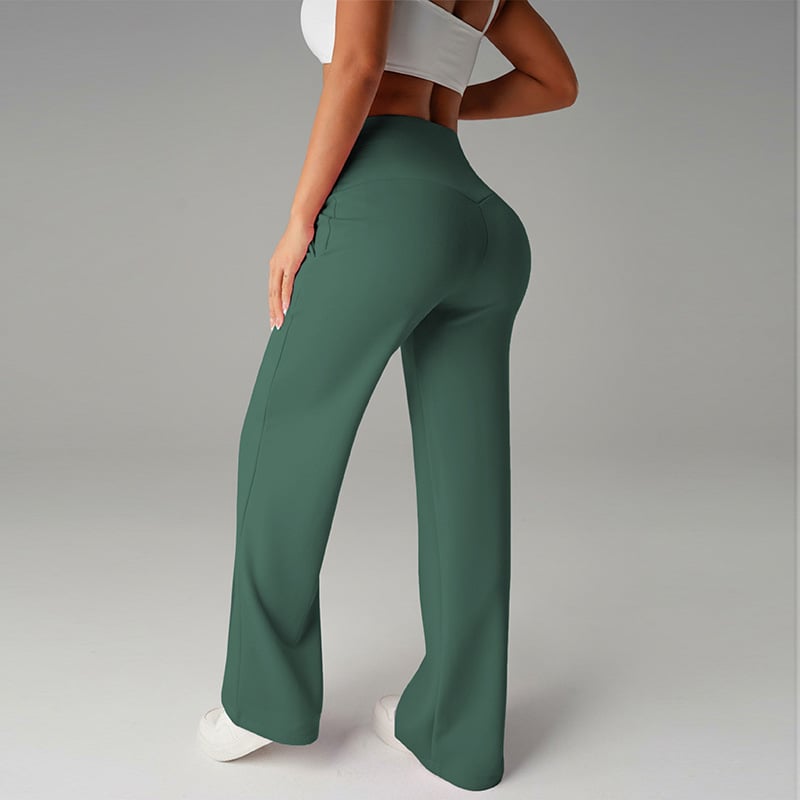 💗LAST DAY SALE 50% OFF⚡50K+ SOLD💕Women's Plain Loose Straight Leg Pants