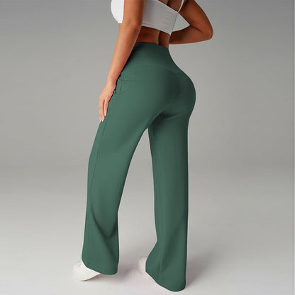 💗LAST DAY SALE 50% OFF⚡50K+ SOLD💕Women's Plain Loose Straight Leg Pants