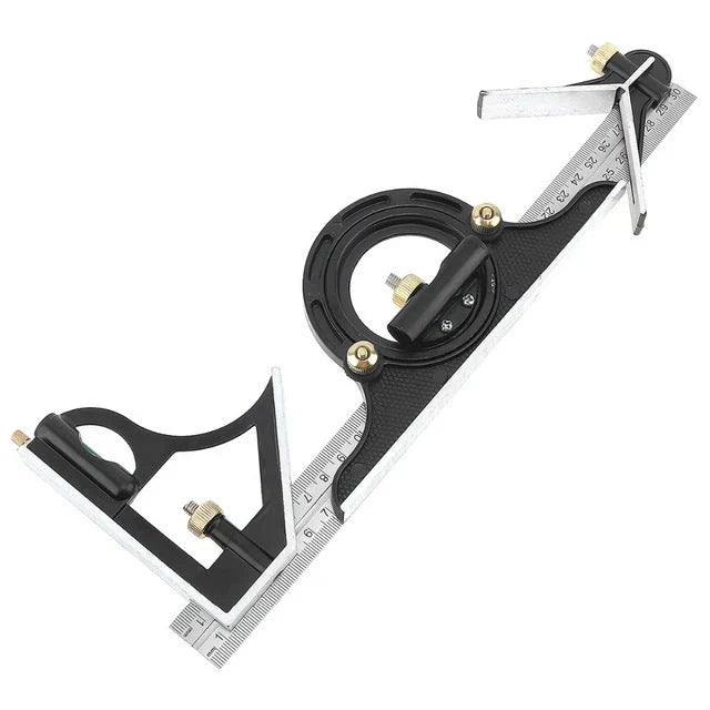 🔥Multifunctional Combination of Movable Angle Ruler Set📏