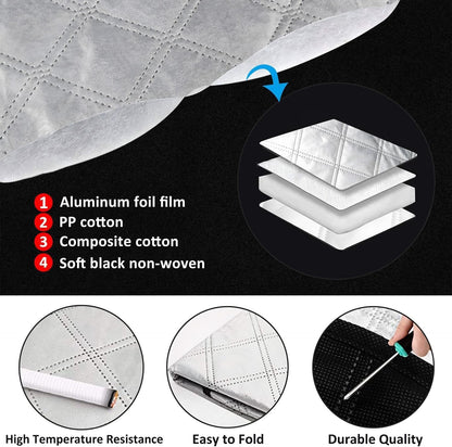 🚗 50% OFF! 🛡️2025 Upgraded Car Windshield Magnetic Snow Cover❄️