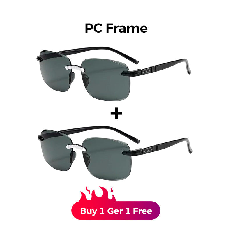 🔥Buy 1 Get 1 Free🎁Men's Stylish Frameless High Definition Polarized Sunglasses