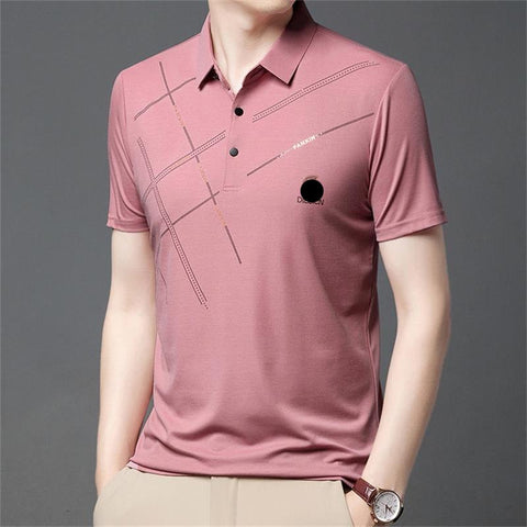 👕Hot Sale 50% OFF⏳Men's Ice Silk Stretch Shirt,Cool & Comfortable