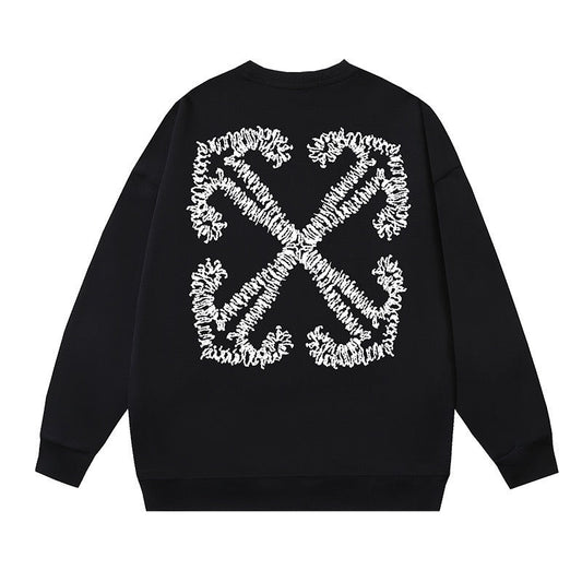 OFF WHITE Arrow Logo Crewneck Sweatshirt