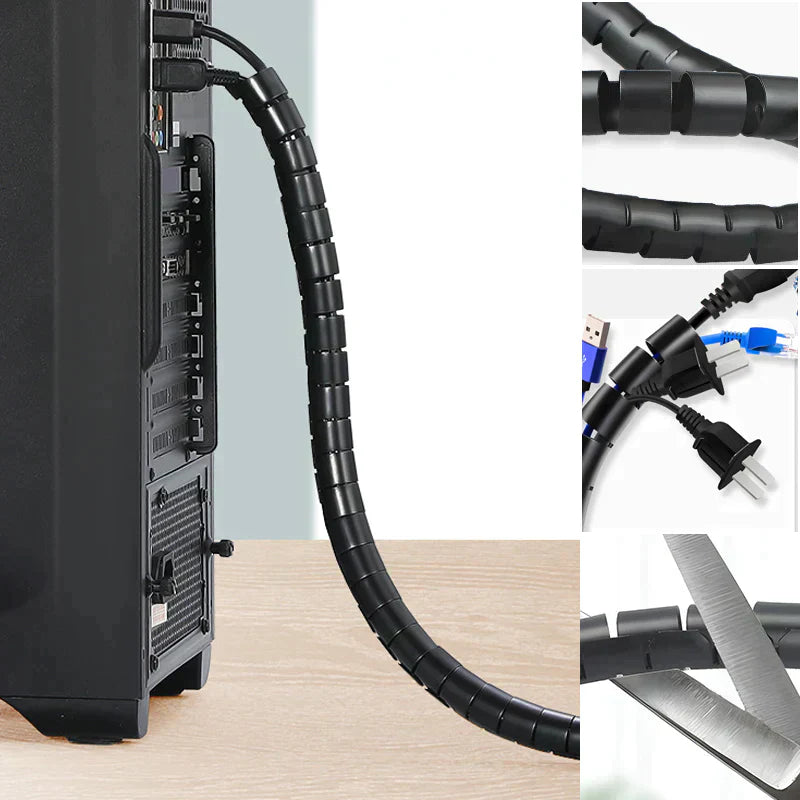 🔥Buy 1 Get 1 FREE🎁Anti-bite Cable Ties For Cable Organizers | Wires Cover Cables Sleeve🛡️