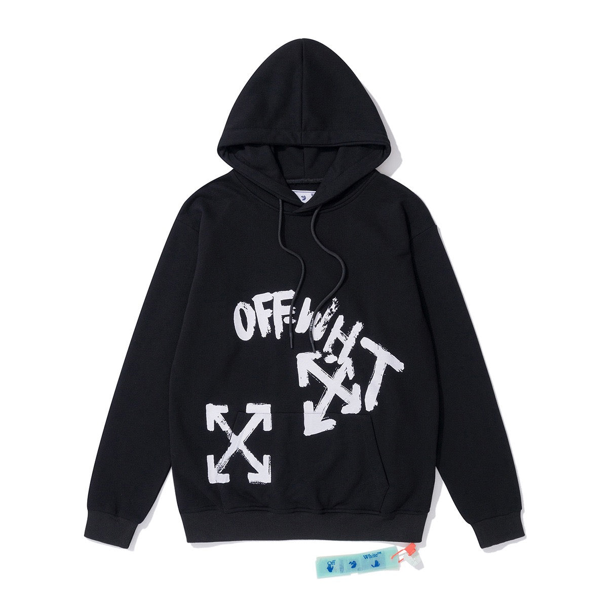 Off-White Black Arrow Logo Hoodie