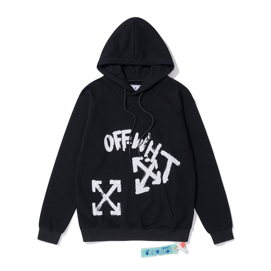 Off-White Black Arrow Logo Hoodie