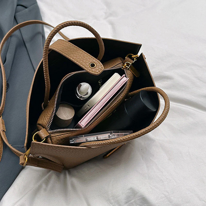 🌸Sale For 50% OFF🌸💎Women's Elegant Solid Color French Style Handbag