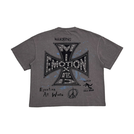 Grey “Friends” Tee